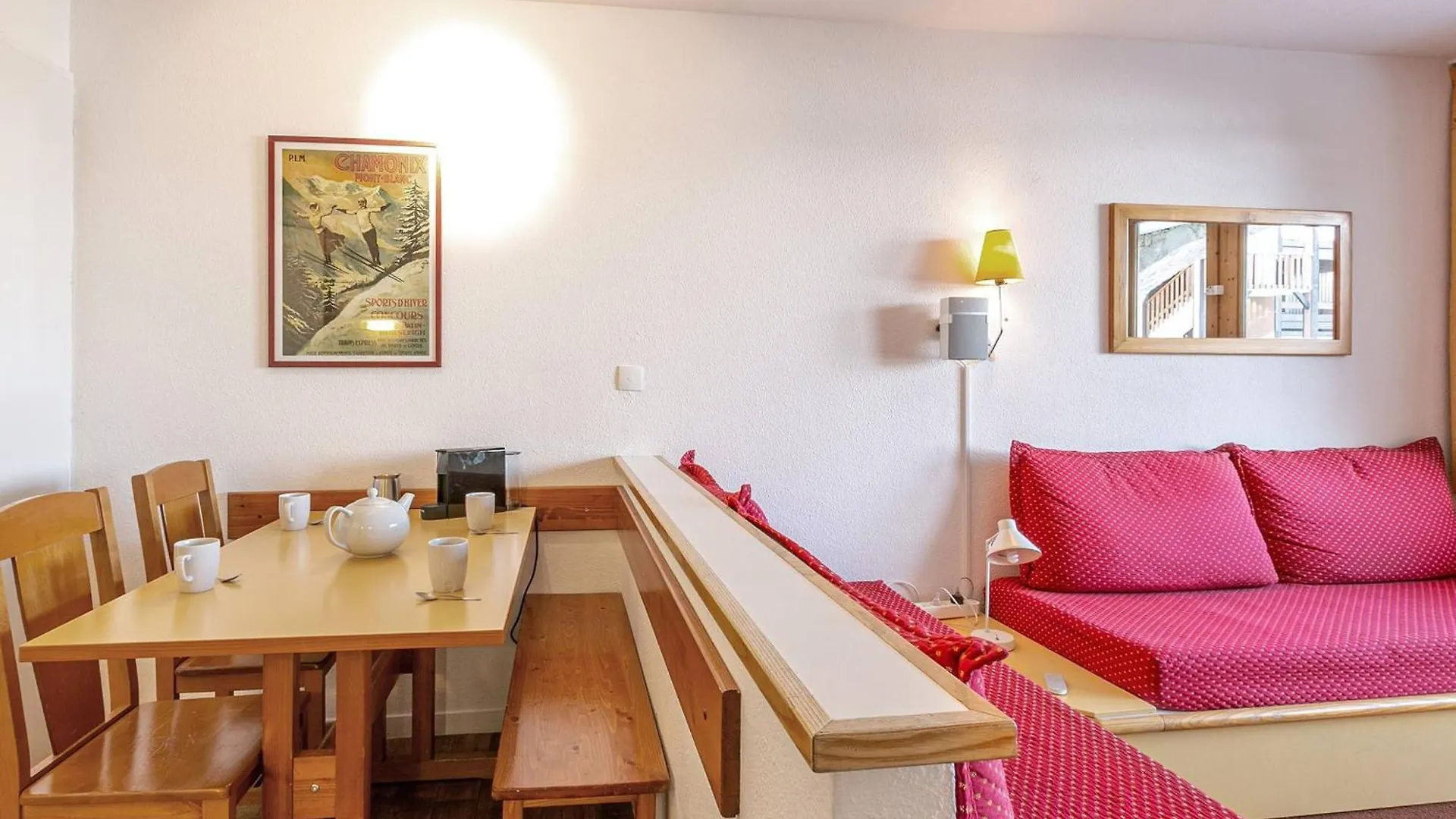 Charmant 2 Pieces A La Plagne Pour 4 Personnes Avec Balcon, Proche Pistes Et Commerces - Fr-1-353-44
